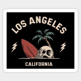 Vintage Surfing Los Angeles, California Sticker